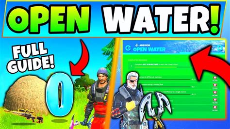 Fortnite's fifth season is upon us, and players have tons of new characters to find around the map. Fortnite OPEN WATER CHALLENGES GUIDE CHAPTER 2! - Hideouts ...