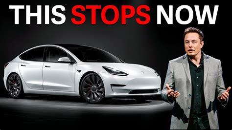 Tesla Has A Big Problem Tesla Model 3 Model Y Youtube