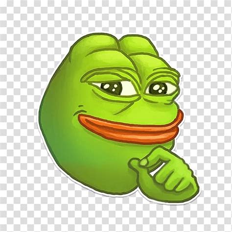 Sticker Telegram Pepe The Frog Meme Pepe Frog Sad Transparent