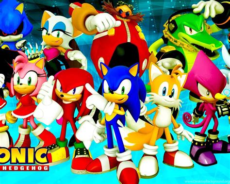 Sonic The Hedgehog And Friends Wallpapers By Sonicthehedgehogbg On