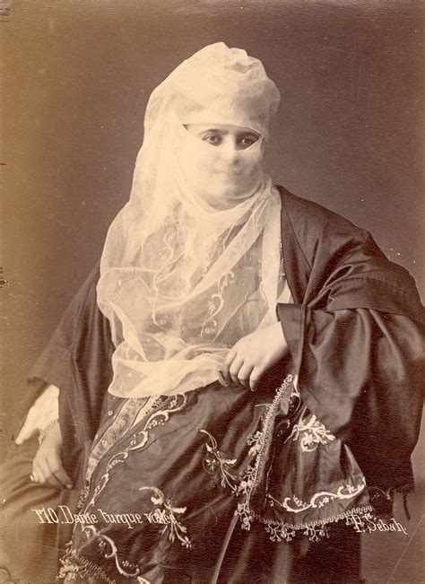 110 Dame Turque Voilée Veiled Turkish Lady 1880s Albu Flickr