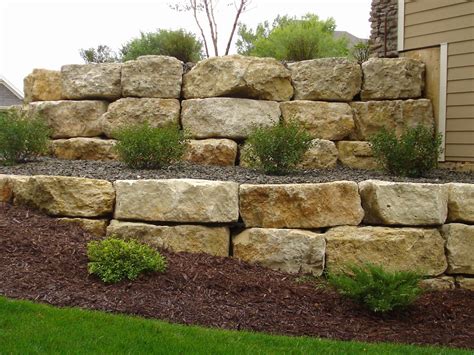 River Rock Retaining Wall Ideas Clothed With Authority Online Diary