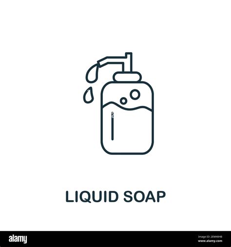 Liquid Soap Icon Simple Element From Personal Hygiene Collection