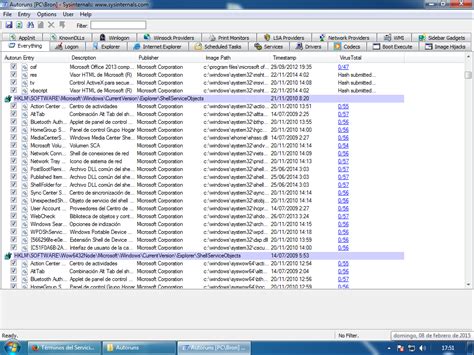 Autoruns For Windows V130 Conoce Al Detalle Todos Los Programas