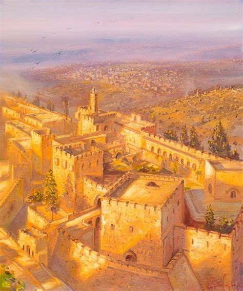 Jerusalem Paintings Archives Ancient Jerusalem Painting Jerusalem