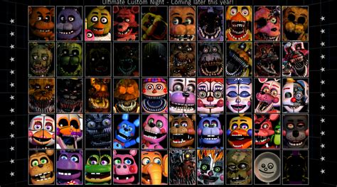 How The Ultimate Custom Night Roster Should Be By Jpizza555 On Deviantart