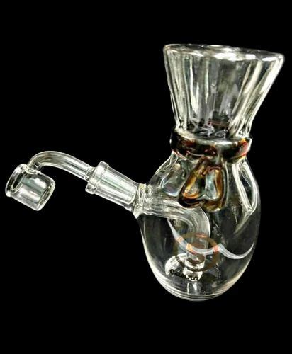 Newzenx Glass Flower Pot T Bong 5 Inch For Oilhoneymethweedall