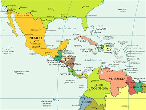 Mapa Da America Central Para Imprimirmapa Da America Central Para