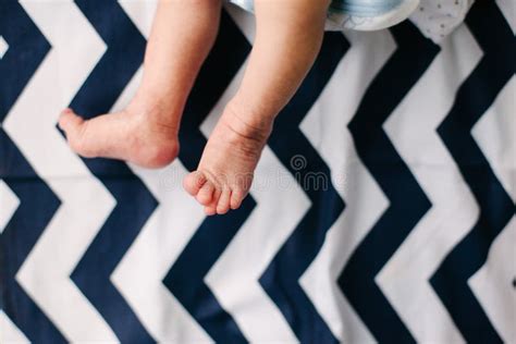 Newborn Baby Feet And Legs Stock Photo Image Of Baby Home 189037688