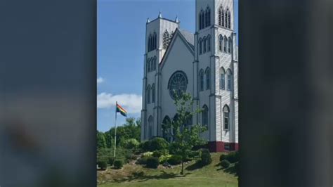 Catholic Priest Flies Pride Flag In Front Of Church Ctv News