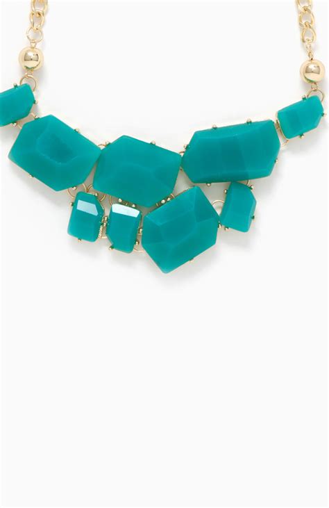Jagged Fragment Stone Necklace In Turquoise Dailylook