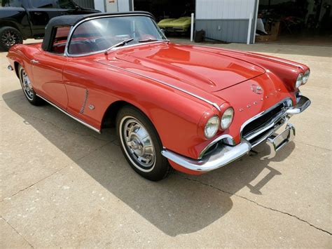 1962 Corvette S Matching Roman Red On Red For Sale Photos Technical