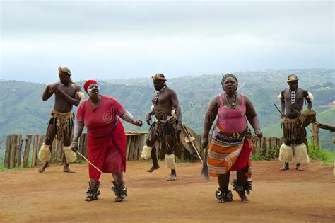 Zulu Tribal Dance In South Africa Editorial Photo Image