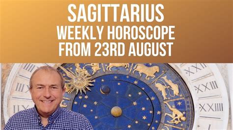 Sagittarius Weekly Horoscope From 23rd August 2021 Youtube