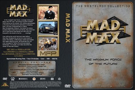 Mad Max The Wasteland Collection Dvd Cover 1980 R1 Custom