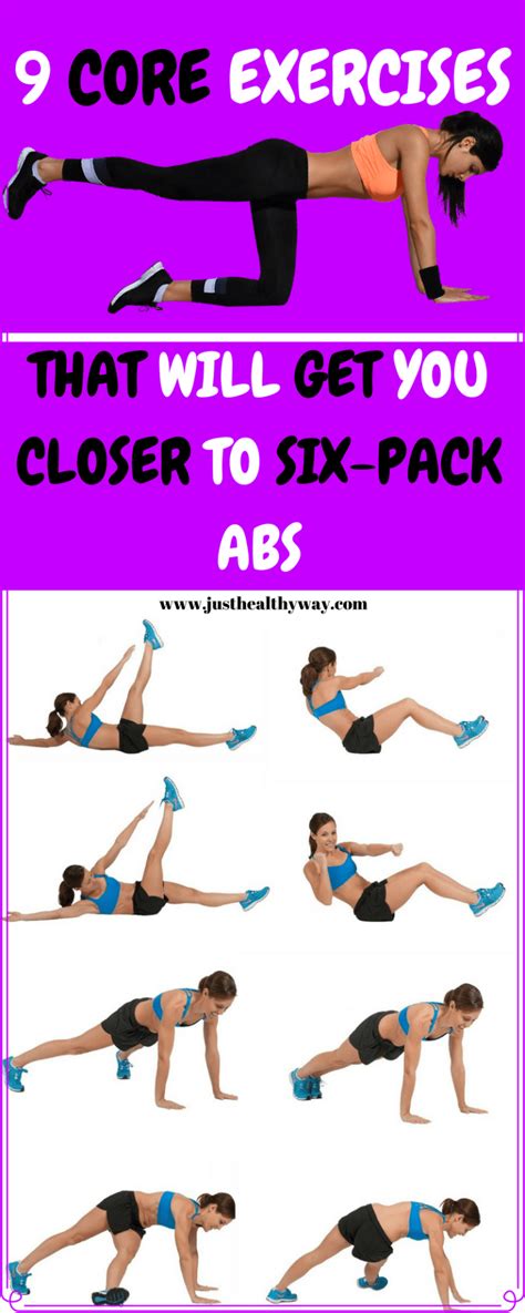 9 Core Exercises That Will Get You Closer To Six Pack Abs Just
