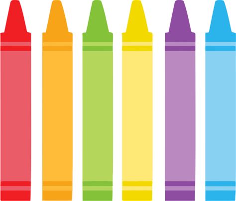 Download High Quality Crayons Clipart Rainbow Transparent Png Images