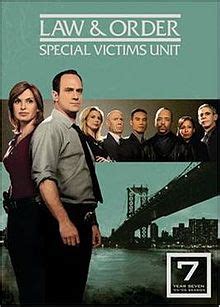 Briscoe's daughter gets in trouble with the law. Law & Order: Special Victims Unit (season 7) - Wikipedia