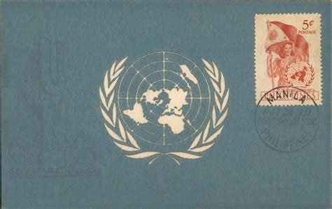 United Nations Maximum Cards Postcard