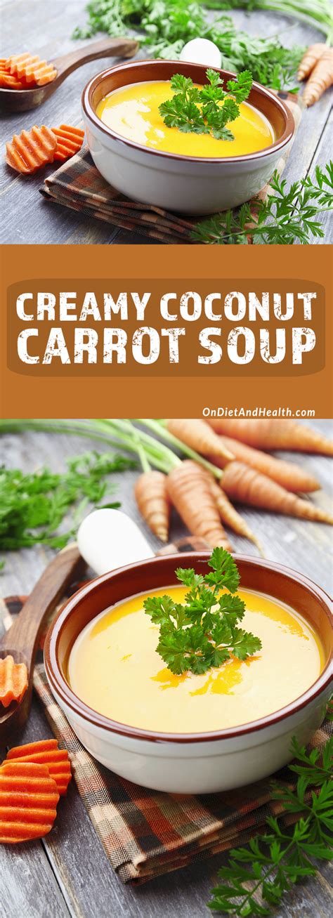 This Creamy Coconut Carrot Soup Is Dairy Free And Paleo And So