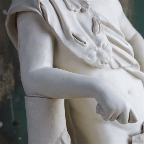 Plaster Statue Of The Resting Satyr Lassco Englands Prime