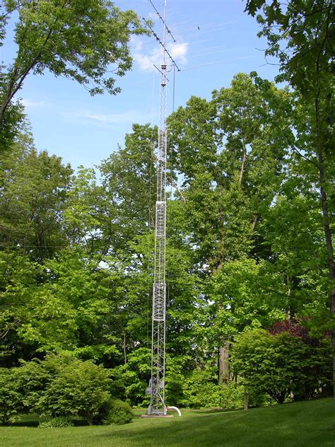 Ham Radio Antenna Towers Abroad Setup Communication Microwave Army Language Development