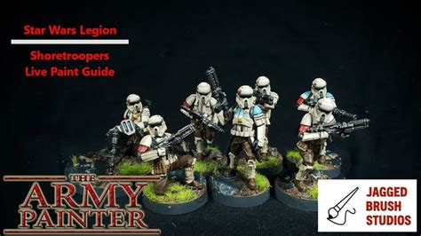 Star Wars Legion Shoretroopers Paint Guide Youtube