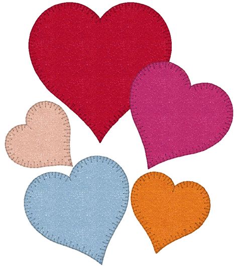 From The Heart Free Embroidery Designs For A Touch Of Love