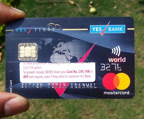 The first savings credit card is a card designed to help you build your credit score. YES Bank's Yes First Savings Account Review by Satish - CardExpert