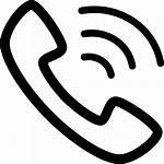 Icon Call Svg Kuwait Telephone Transparent Kontakt