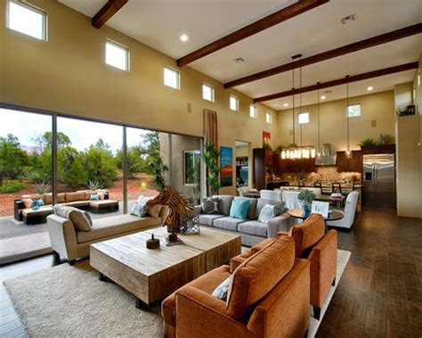 Open Concept Living Dining Room Houzz