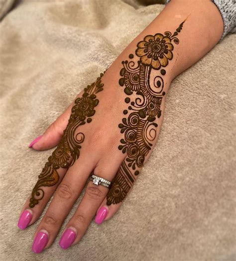 Simple Arabic Mehndi Designs For Left Hand K4 Fashion