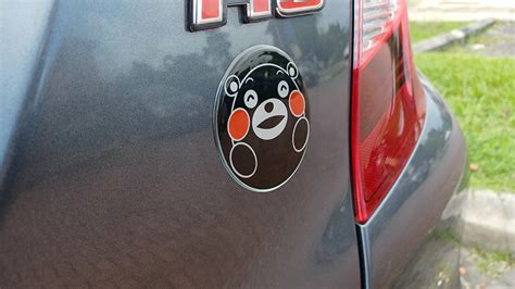 Kumamon Bear Emblembadge For Jdm Honda Lazada