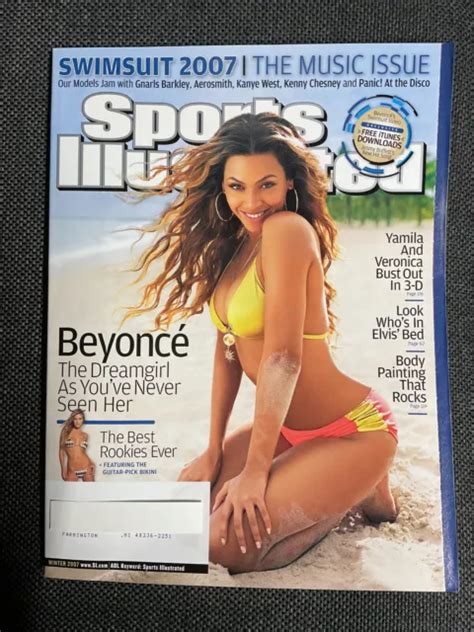 sports illustrated magazine 2007 swimsuit issue beyonce cover the music issue 10 99 picclick