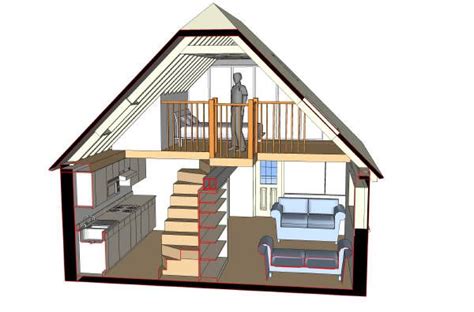 See more ideas about garage stairs, stairs, building stairs. Garage Conversion with loft and stairs. 3D image | Garage ...