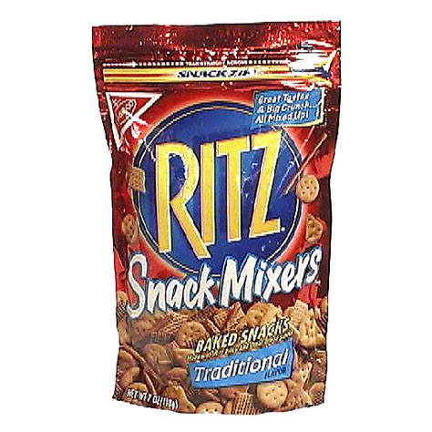 Ritz Snack Mixers Baked Snacks Traditional Flavor Crackers Foodtown