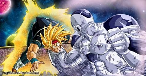 New Work Its Rigor Super Saiyan V From Fan Manga Dragon Ball New Age By Rigor And His Design
