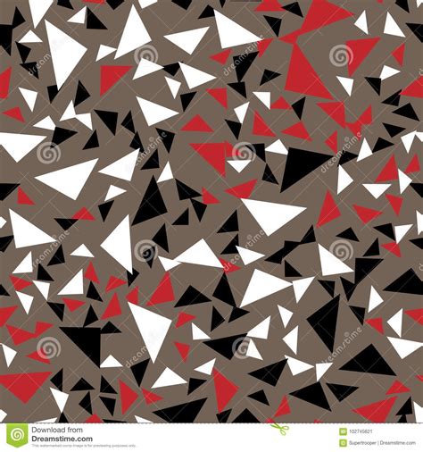 Fashion Triangle Seamless Abstract Background Stock Vector