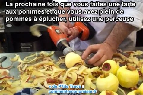 Lastuce De Génie Pour Éplucher Des Pommes TrÈs Rapidement