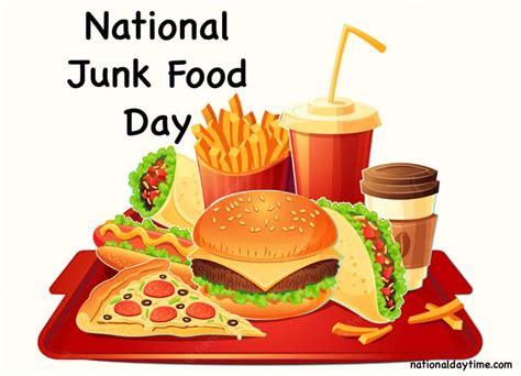 National Junk Food Day 2023 Friday July 21
