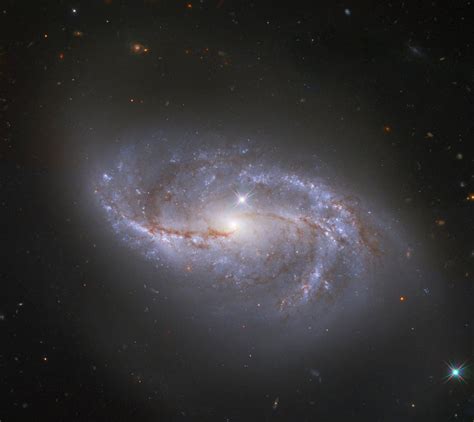 Meet ngc 2608, a barred spiral galaxy about 93 million light years away, in the constellation cancer. NASA Image of the Day | NASA in 2020 | Hubble space ...