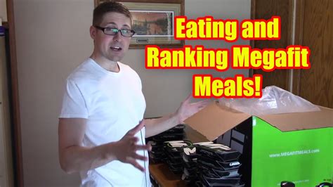 Megafit Meals Unboxing And Eating On Camera Youtube