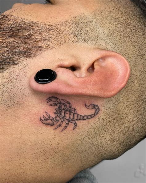 Details More Than 76 Male Cross Tattoo Behind Ear Best Vn