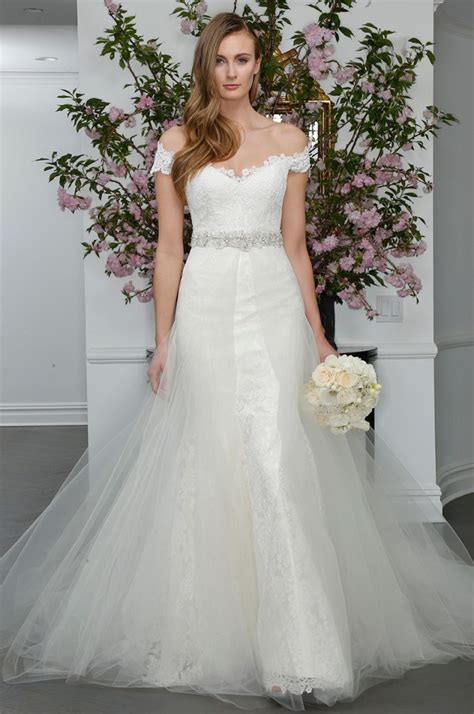 26 Best Off Shoulder Bridal Dresses Everafterguide