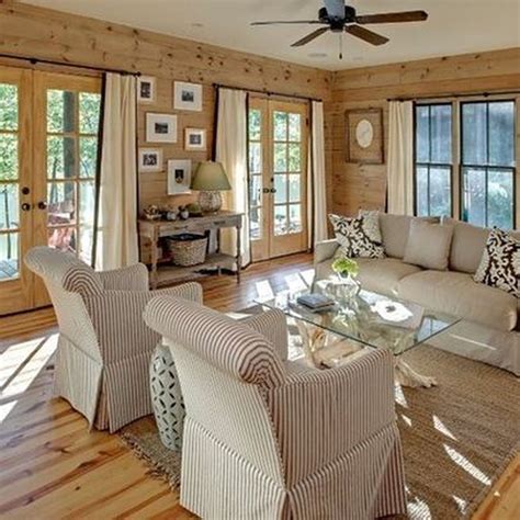 35 Elegant Farmhouse Wall Paneling Design Ideas For Living Room Farm