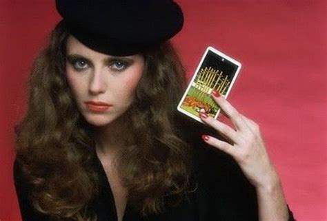 Bebe Buell Holds The Ten Of Swords Bebe Buell Patti Hansen Elvis