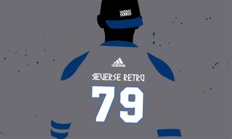 This reverse retro jersey combines the classic style with the team's current colourway, a throw back to 1979 honouring the jets' first year in the league. Winnipeg Jets Adidas Reverse Retro uniform sneak peek | Illegal Curve Hockey