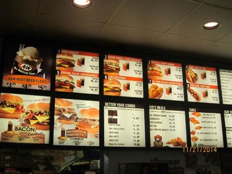 Reference prices for physical rubber (free on board). menu - Picture of A&W Restaurant, Kissimmee - Tripadvisor