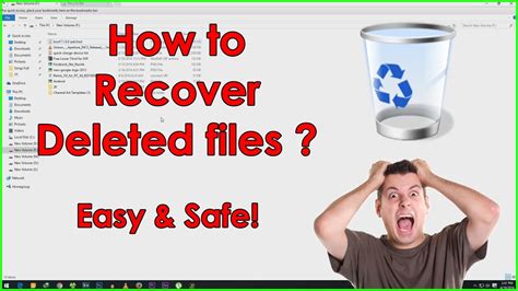 How To Recover Accidentally Deleted Files Youtube