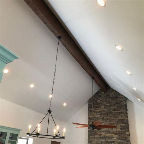 It's decorative, cheaper than real wood, lightweight and can add character and warmth to a plain room. Endurathane Faux Wood Ceiling Beam in 2020 | Ceiling beams ...